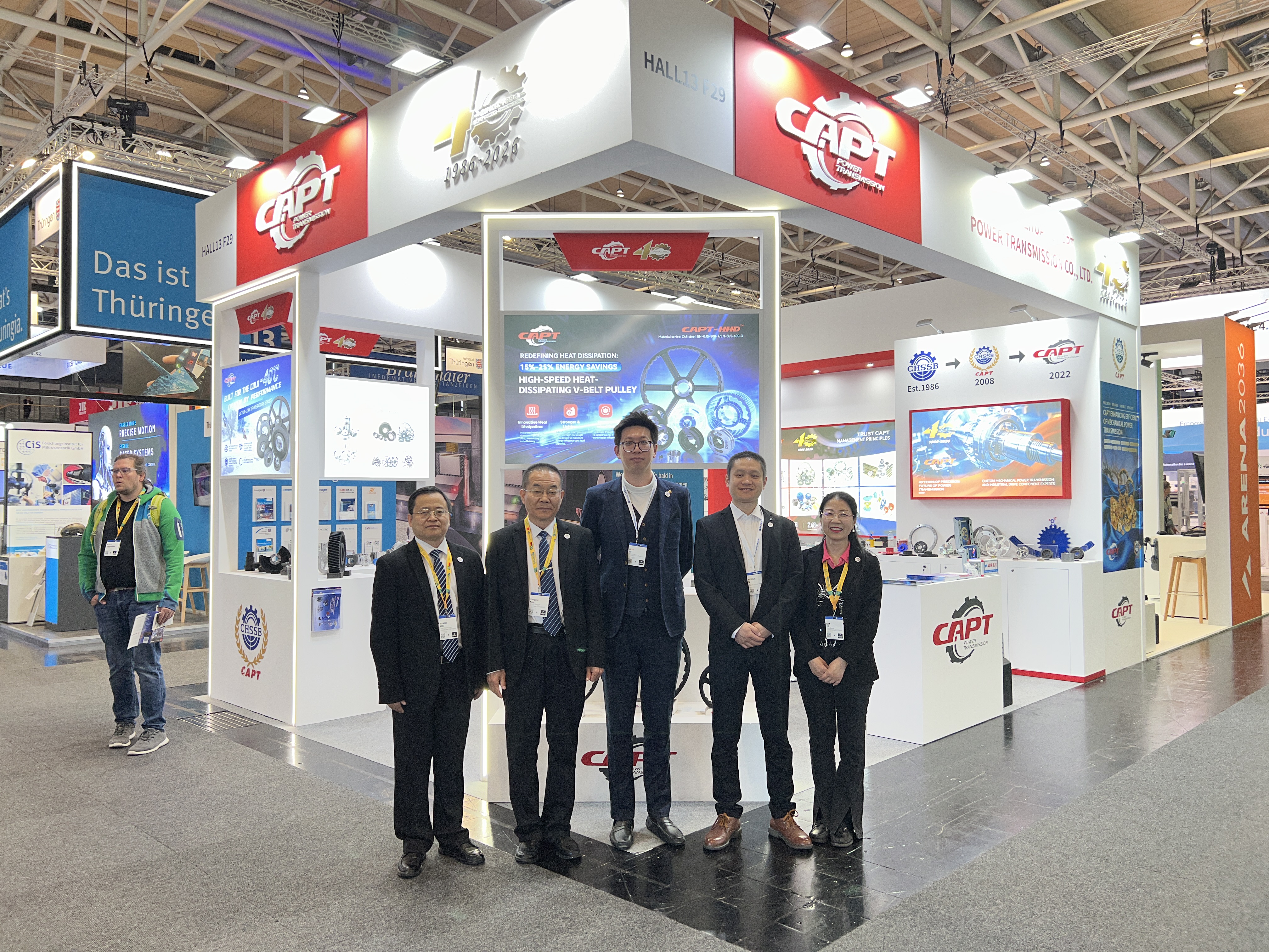Exhibition Tour to Germany | CAPT Debuts at Hannover Messe, Empowering Global Industrial Upgrading with Precision Transmission